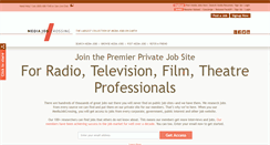 Desktop Screenshot of mediajobcrossing.com